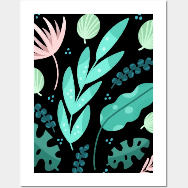 Tropical Flora Wall Art by Valeria Frustaci 